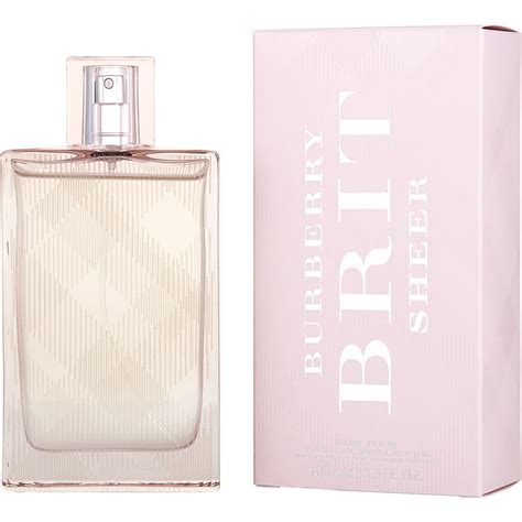 burberry brit sheer eau de toilette spray women reviews|Burberry Brit sheer 30ml.